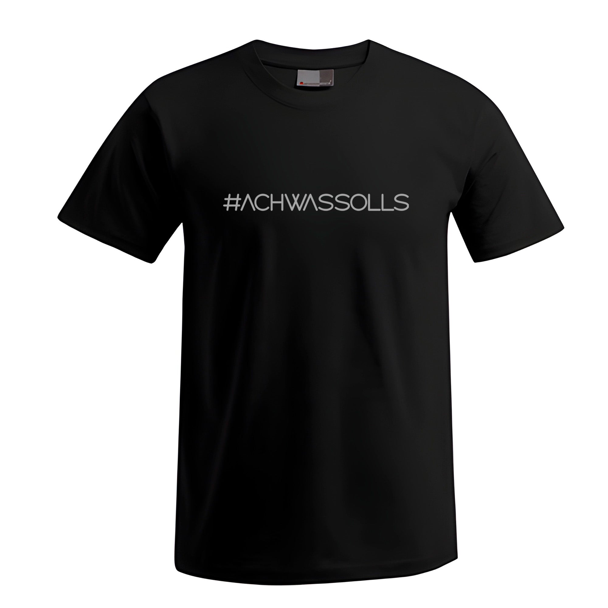 Laden Sie das Bild in den Galerie-Viewer, #achwassolls T-Shirt Männer